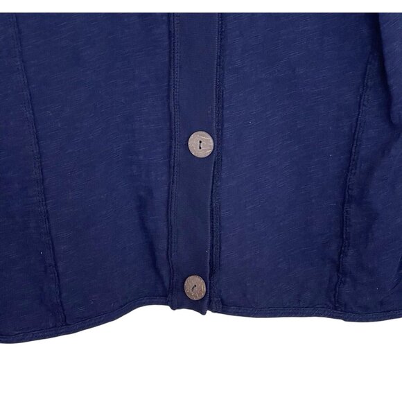 Mododoc Cardigan Jacket Womens Size Small S Blue Long Sleeve Ladies - Picture 3 of 6